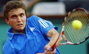Gilles Simon, le 24 mai 2009 à Roland-Garros.