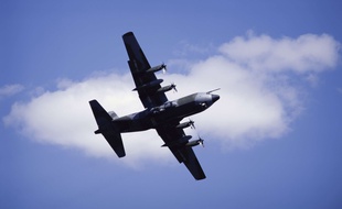 Un avion de transport C-130 (illustration).