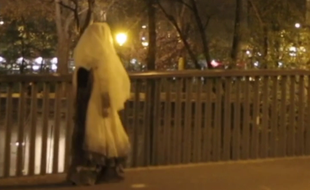Et vous, avez-vous aperçu la Dame Blanche dans les rues de Paris ?