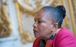 Christiane Taubira, à Paris, le 27 octobre 2014.