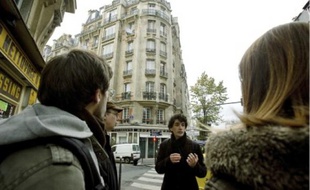 Nicolas,étudiant en urbanisme, proposait hier une visite dans le 15e arrondissement.