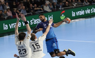 Melvyn Richardson a encore une fois survolé les débats en quarts de finale de la Coupe de France de handball devant Paris.