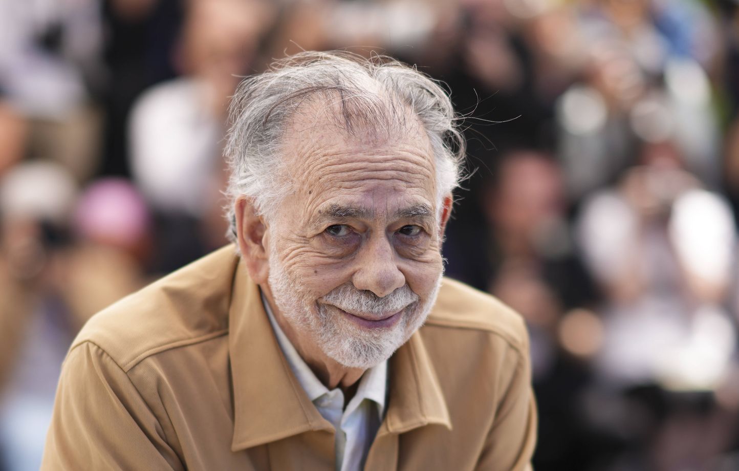 Le réalisateur Francis Ford Coppola au 77e festival de Cannes, le 17 mai 2024