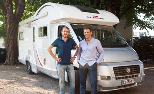 Les deux créateurs de la start-up Adrien Pinson et Benoît Panel.