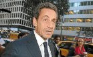 Nicolas Sarkozy, à New York.