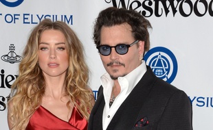 Les acteurs Amber Heard et Johnny Depp du temps de leur mariage