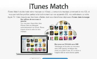 iTunes Match d'Apple permet d'héberger votre musique sur le cloud.