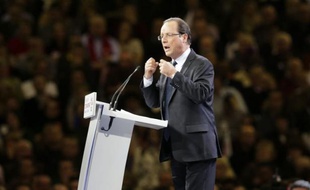 La majorité des Français (56%) a trouvé François Hollande "convaincant" lors de son premier grand meeting de campagne dimanche dernier au Bourget, selon un sondage BVA publié jeudi par Orange, la presse régionale et RTL.