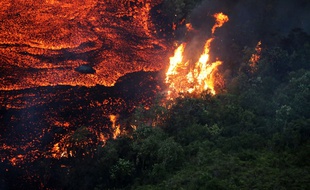 Le Piton de la fournaise était entré en éruption en octobre 2019.