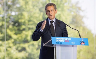 Nicolas Sarkozy a décliné le 31 août 2016 ses propositions devant des chefs d'entreprise réunis à l'université d'été du Medef