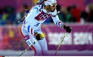 Martin Fourcade à Sotchi, le 13 février 2014.