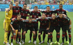 L'Allemagne avec son deuxième maillot face aux Etats-Unis, le 26 juin 2014, à Recife.