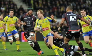 Le Clermontois Nick Abendannon face à Toulouse