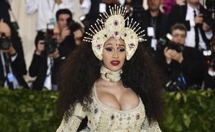 Cardi B au MET Gala le 8 mai 2018.