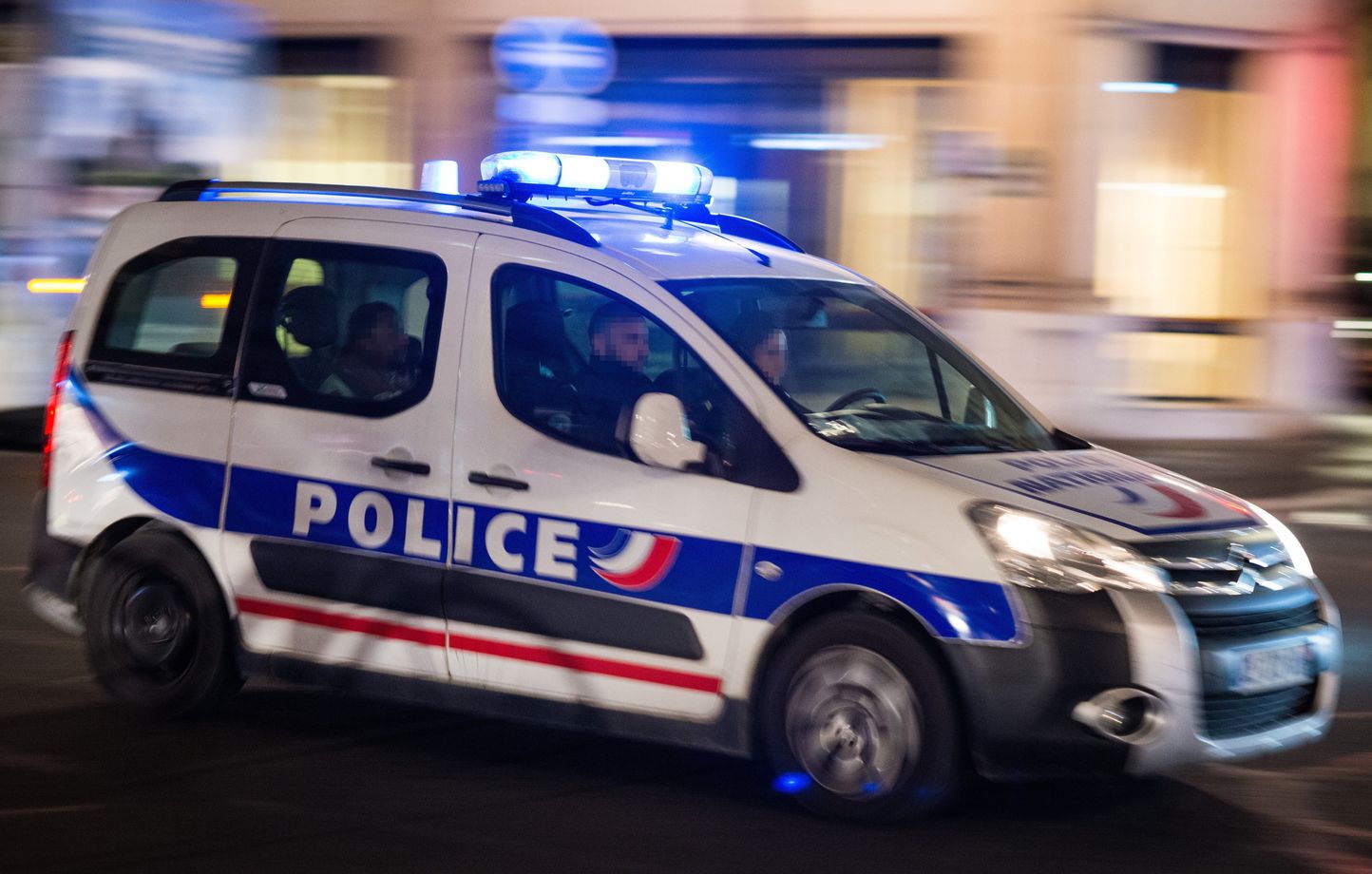 Une voiture de police en intervention à Paris (illustration).