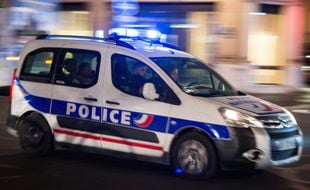 Une voiture de police en intervention à Paris (illustration).