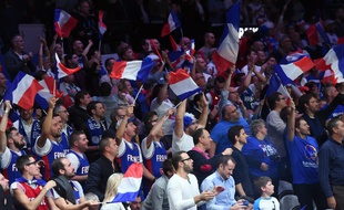 Le public est au rendez-vous pour les matchs de l'équipe de France lors de l'Eurobasket à Lille.