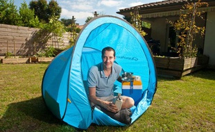 Olivier Lameaux, un Pessacais de 33 ans, propose un site de camping collaboratif