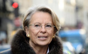 L'ancienne ministre de la Justice Michèle Alliot-Marie à Paris, le 5 décembre 2013