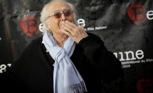 Le cinéaste Georges Lautner, en 2009 à Beaune.