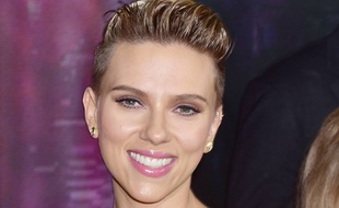L'actrice Scarlett Johansson à New York