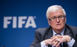 Theo Zwanziger à la Fifa le 20 mars 2015.