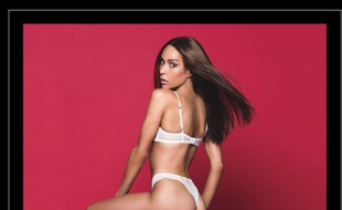 Inès Rau, mannequin transgenre et playmate de «Playboy» en novembre.
