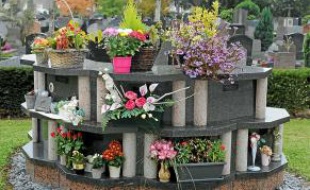 L'un des columbariums de la ville.
