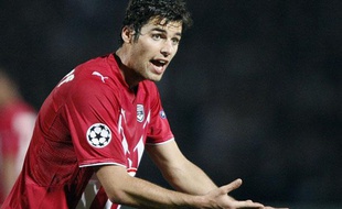 Le Bordelais Yoann Gourcuff lors du 8e de finale de Ligue des champions Bordeaux-Olympiakos, mercredi 17 mars 2010