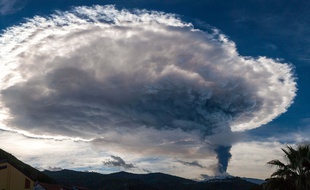 L'Etna, ici en 2015, mais aussi le Vésuve ou le Stromboli font partie d ela zone de surveillance confiée à Météo France.