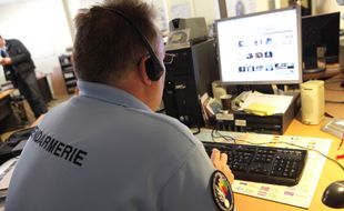 Un gendarme luttant contre la pédopornographie sur Internet. (Illustration)