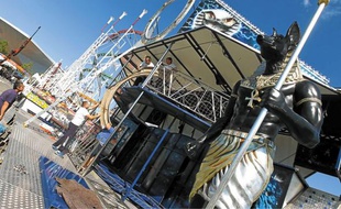 Près de 130 attractions s'installent au Zénith pour la fête de Saint-Michel.