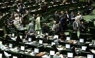 Les députés iraniens au Parlement à Téhéran, le 23 juin 2015