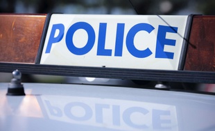 Véhicule de police (illustration)