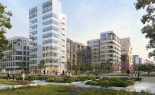L'Opération Joïa, près du boulevard de l'Estuaire, doit être livrée en 2024.