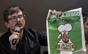 Le dessinateur Renald Luzier, alias Luz, le 13 janvier 2015 à Paris