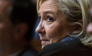 Marine Le Pen à l'Assemblée nationale