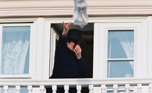 Michael Jackson en visite à Disneyland Paris