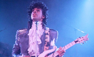 Prince dans le film «Purple Rain», en 1984.