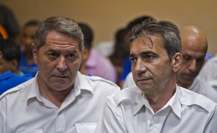Pascal Fauret et Bruno Odos en juillet 2015 à Saint-Domingue.