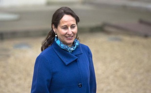 La ministre de l'Ecologie Ségolène Royal à l'Elysée, le 26 novembre 2014
