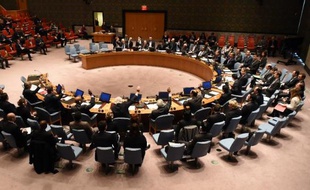 Le Conseil de sécurité de l'ONU, le 4 mars 2015 à New York