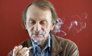 L'écrivain Michel Houellebecq en avril 2015.