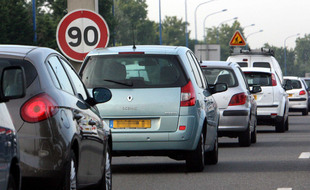 Un embouteillage sur la rocade de Toulouse. Illustration.