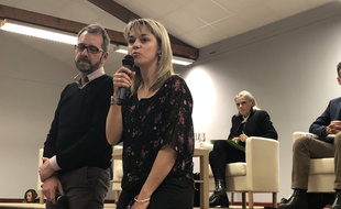 Johann Pailloux et Marie Thibaud du collectif