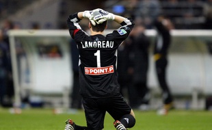 Mickaël Landreau a compris que la finale de la Coupe de la Ligue était perdue pour Nantes ce 17 avril 2004.