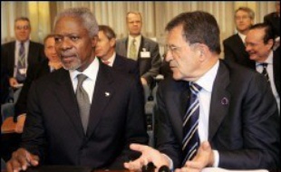La Conférence internationale sur le Liban s'est ouverte mercredi à Rome avec l'objectif difficile de se mettre d'accord sur un cessez-le-feu et l'envoi d'une force internationale, dans un climat alourdi par la mort de quatre observateurs de l'ONU dans un bombardement israélien.