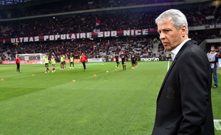 Lucien Favre avant le match contre Paris, le 30 avril.
