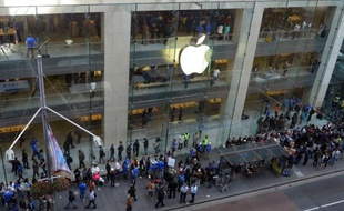 Un magasin Apple à Sydney le 19 septembre 2014