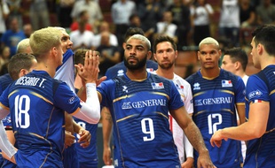 Earvin N'Gapeth et les Bleus jouent leur place aux JO contre l'Allemagne à Berlin vendredi soir.